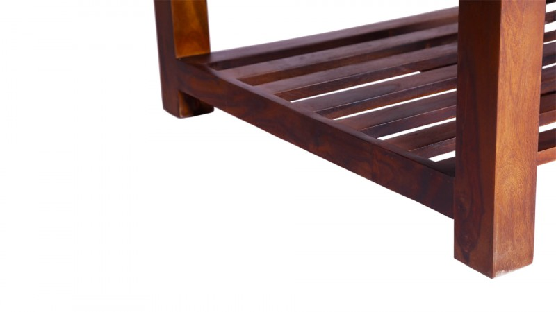 Sheesham Wood Isangel Stylish Coffee Table for Living Room | Center Table for Home | Brown Finish