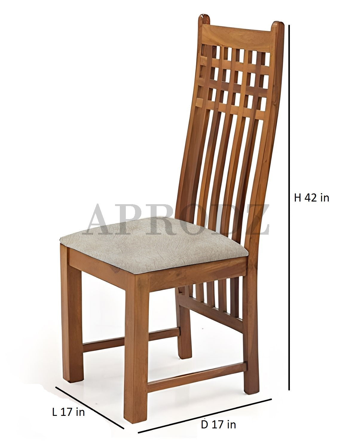 Sheesham Wood Avavia 6 Seater Dining Table Set for Home | Dining Furniture