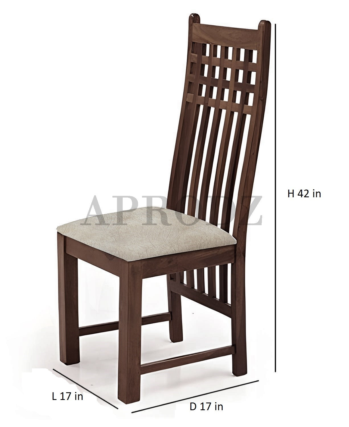 Sheesham Wood Avavia 6 Seater Dining Table Set for Home | Dining Furniture
