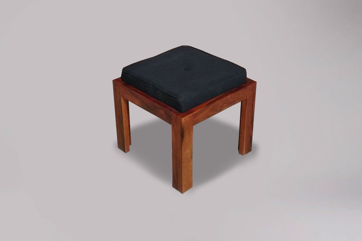 eesham Wood Pedro Stylish Coffee Table with 2 Stools for Living Room | Center Table for Home | Brown Finish
