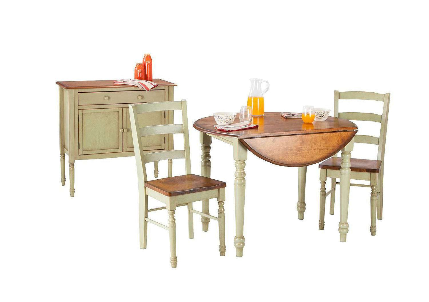 APRODZ Solid Wood Yellow Bruges Dining Chairs for Living Room | Set of 2 Wooden Chair