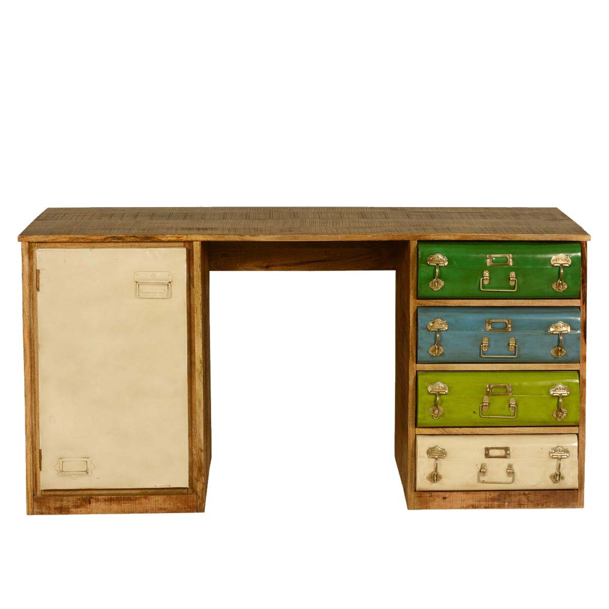 Solid Wood Cotter Study Desk Table for Home and Office Aprodz