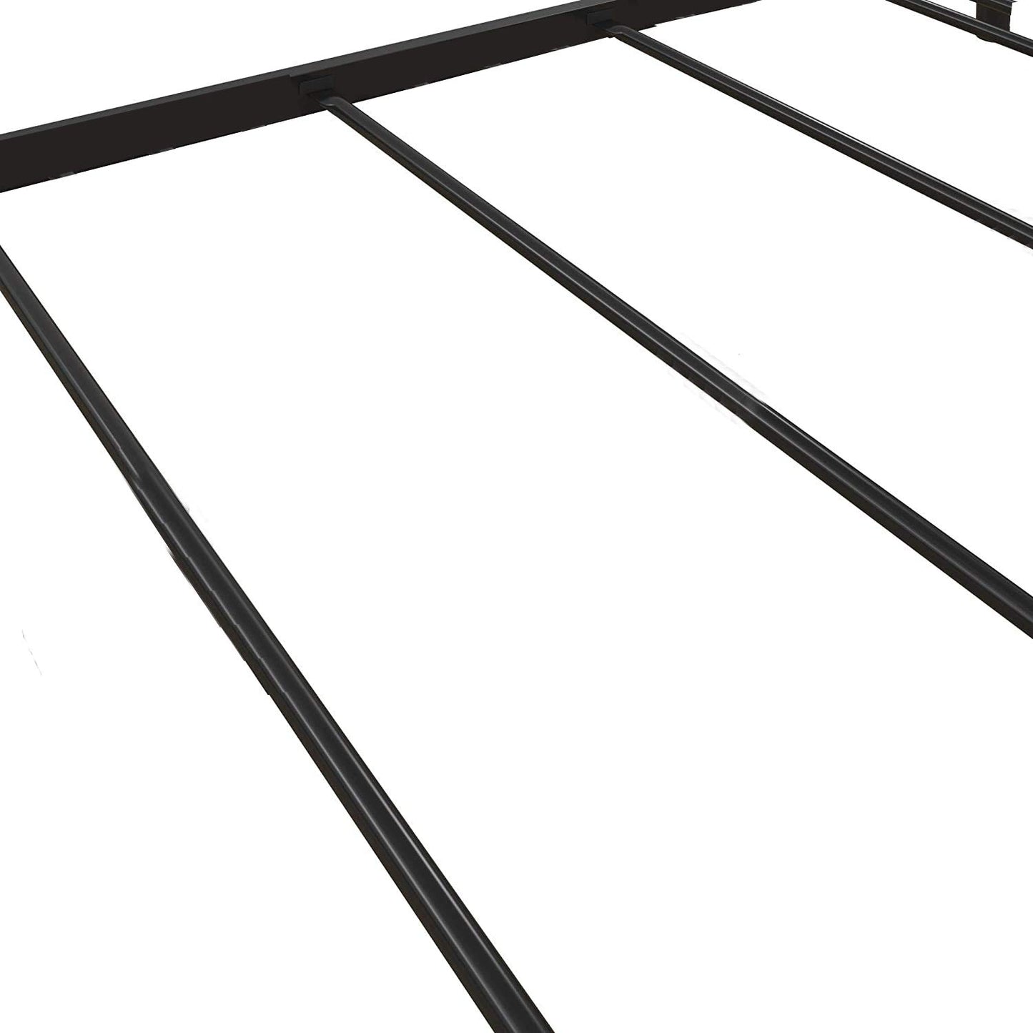 APRODZ Chavez Twin/Twin/Full Size Metal Triple Bunk Bed (Metal - Black Powdercoated)