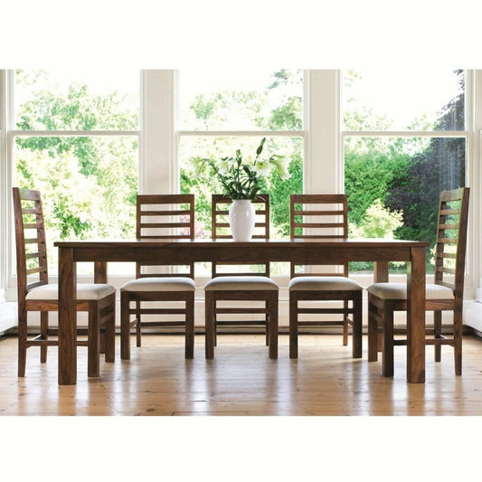 APRODZ Solid Wood Orlando 8 Seater Dining Table Set for Home | Dining Furniture