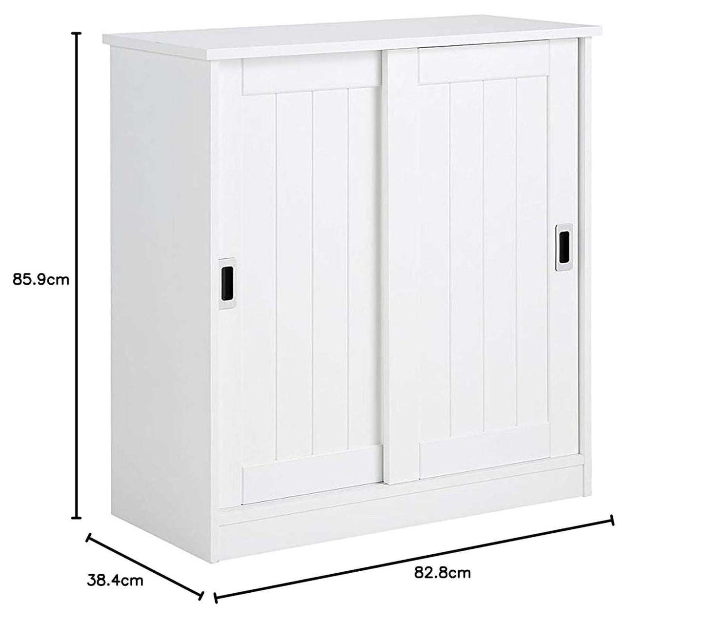 APRODZ Mango Wood Daria Shoe Cabinet for Home | Shoe Rack Organiser | White Finish