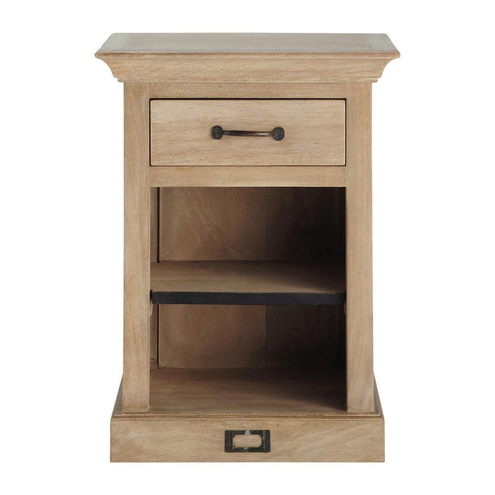 Mango Wood Talara Bedside Table for Home