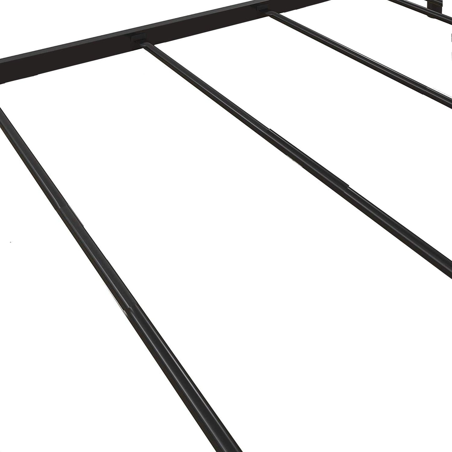 APRODZ Chavez Triple Twin/Twin/Twin Size Metal Triple (3Bed) Bunk Bed (Metal - Black Powdercoated)