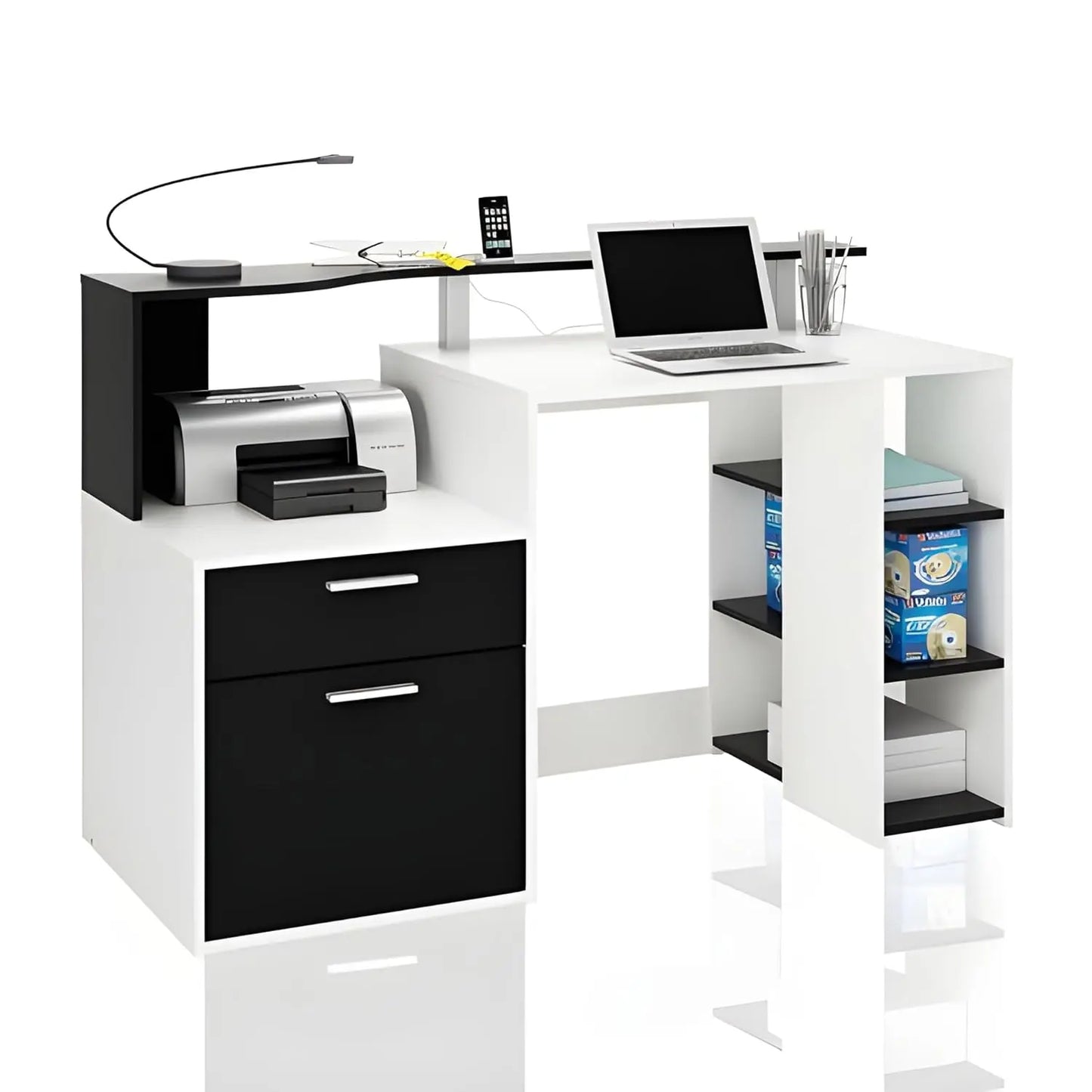 Solid Mango Wood Study Desk Table for Home and Office
