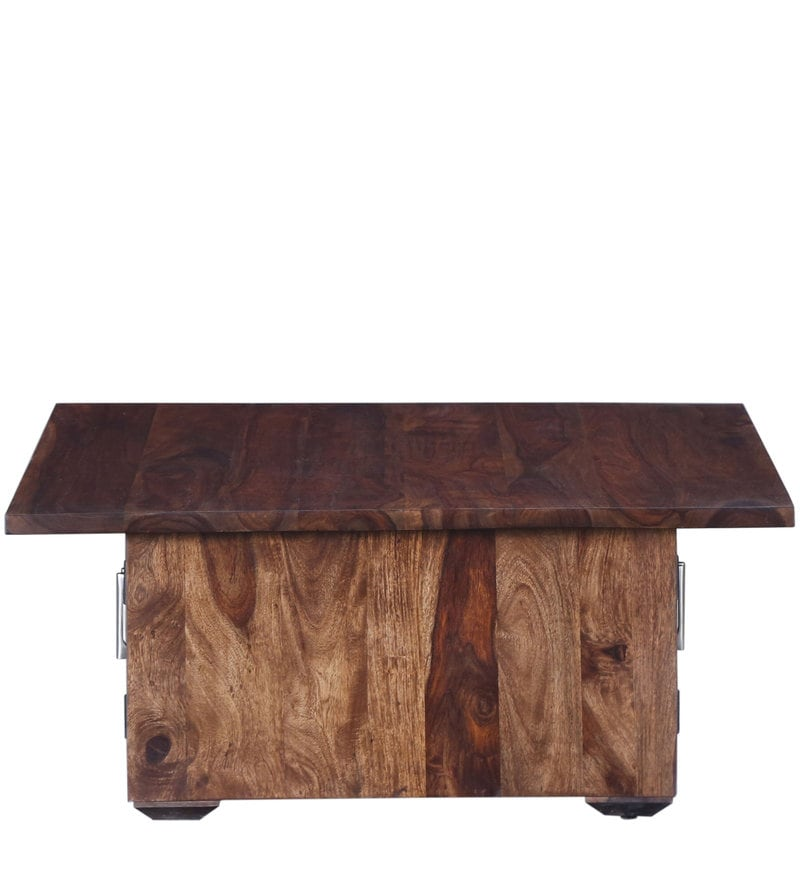 Durque Sheesham Wood Coffee Table - Provincial Teak Finish
