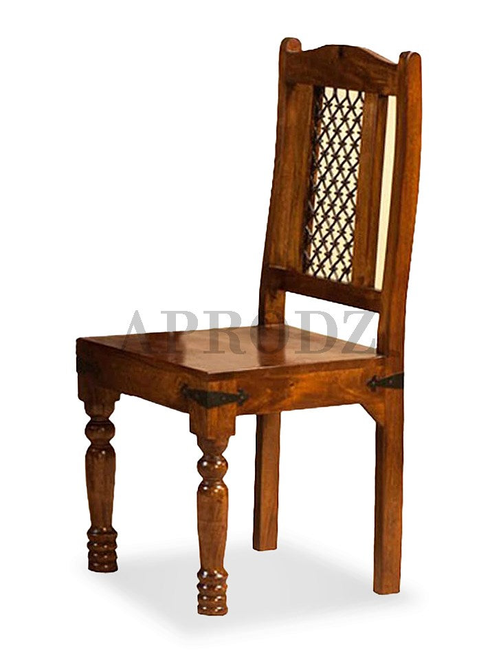 Sheesham Wood Reyk 6 Seater Dining Table Set for Home Dining Room Furniture