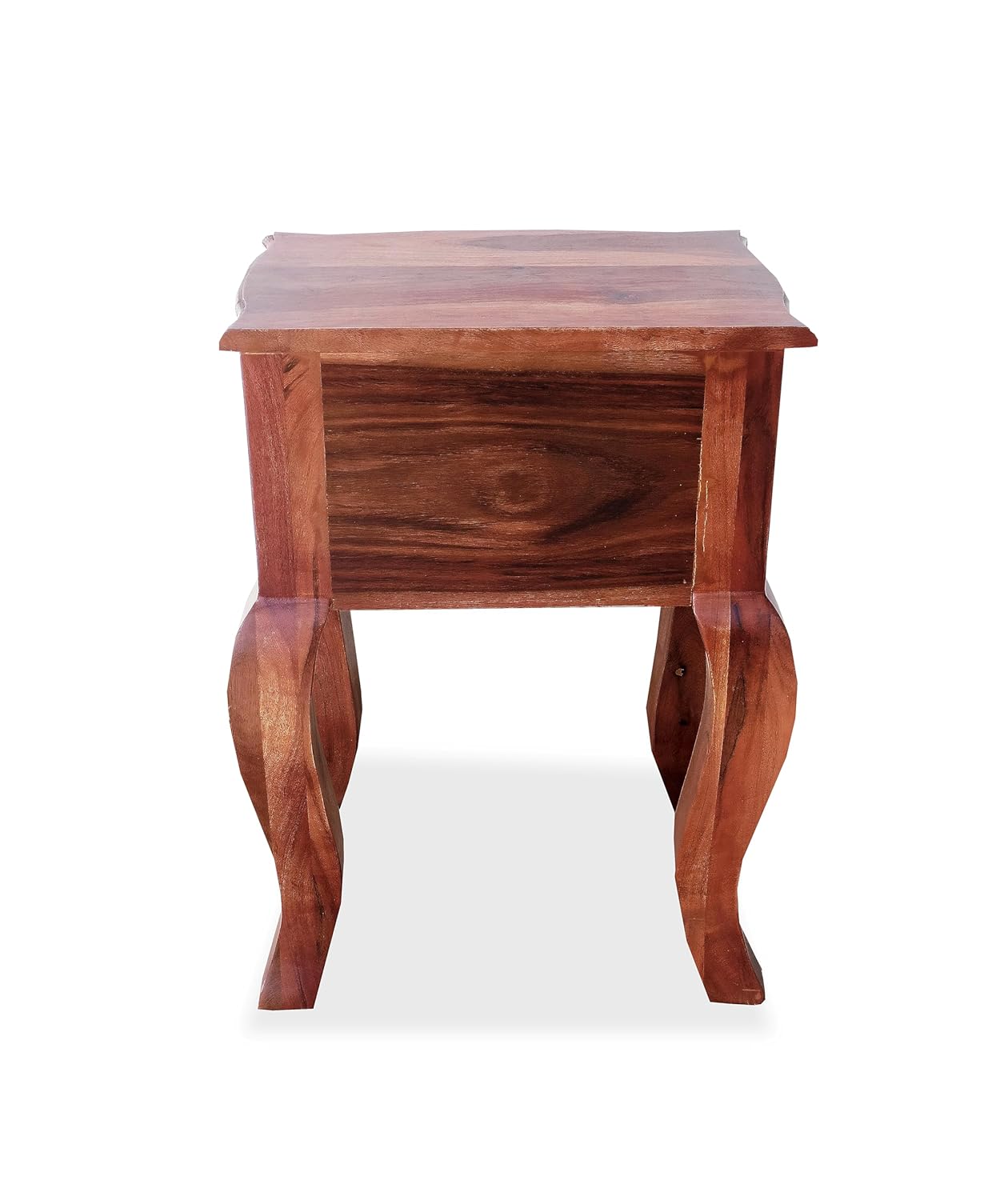 Leego Bedside Table (Light Honey Sheesham)