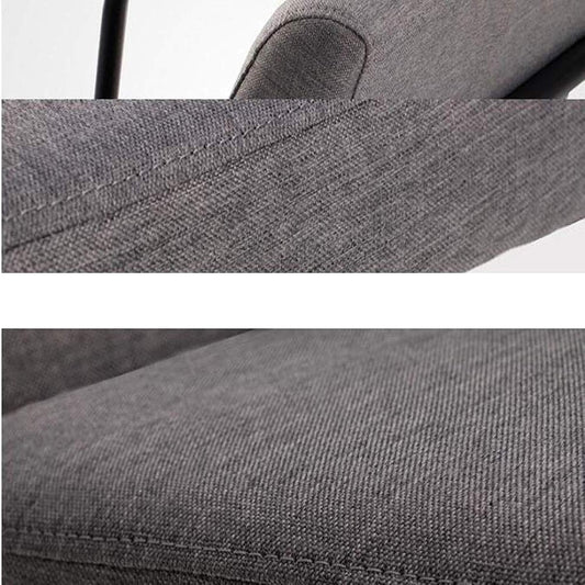 APRODZ Steel Dining Chair Modern Minimalist Lounge Chair, Balcony Chair, Bedroom, Cafe, Dining Room, Living Room, Etc. Modern Style