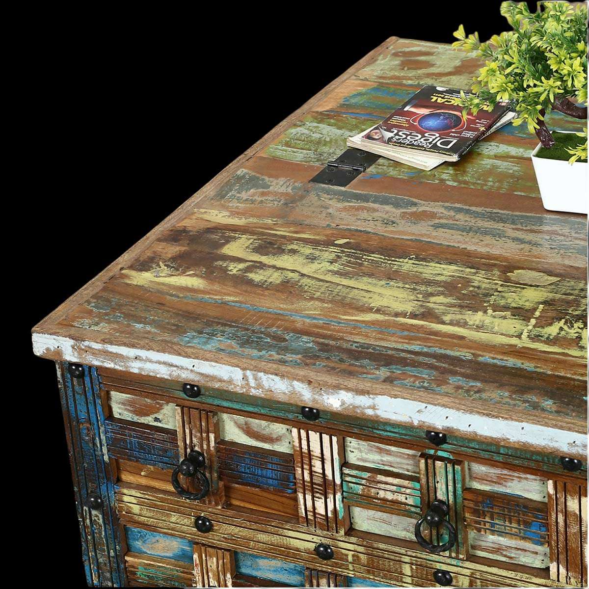 APRODZ Solid Wood Yuruani Stylish Coffee Table for Living Room | Center Table for Home