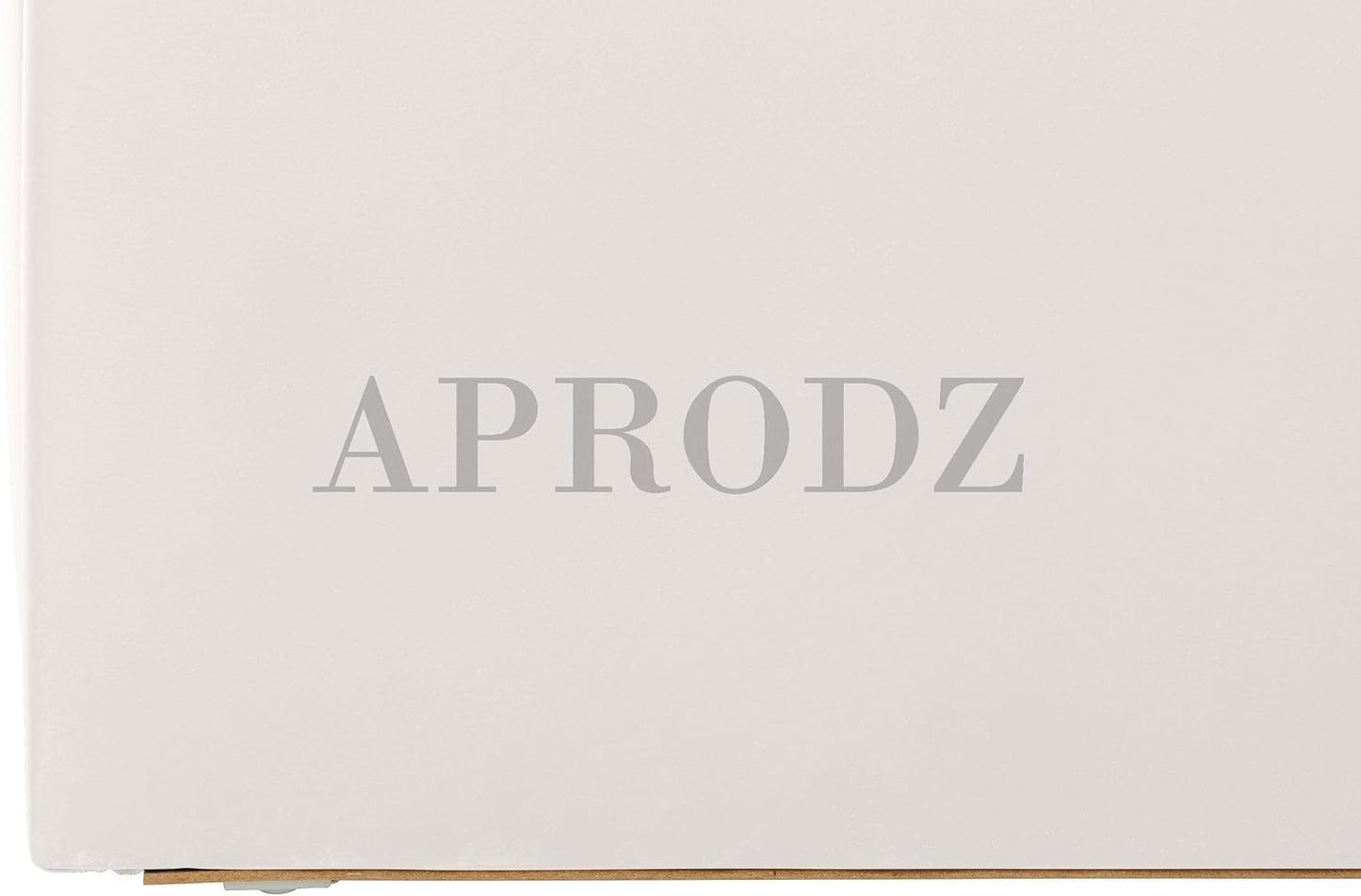 APRODZ Upholstered Single Size Bed with Box Storage (White Leatherette)