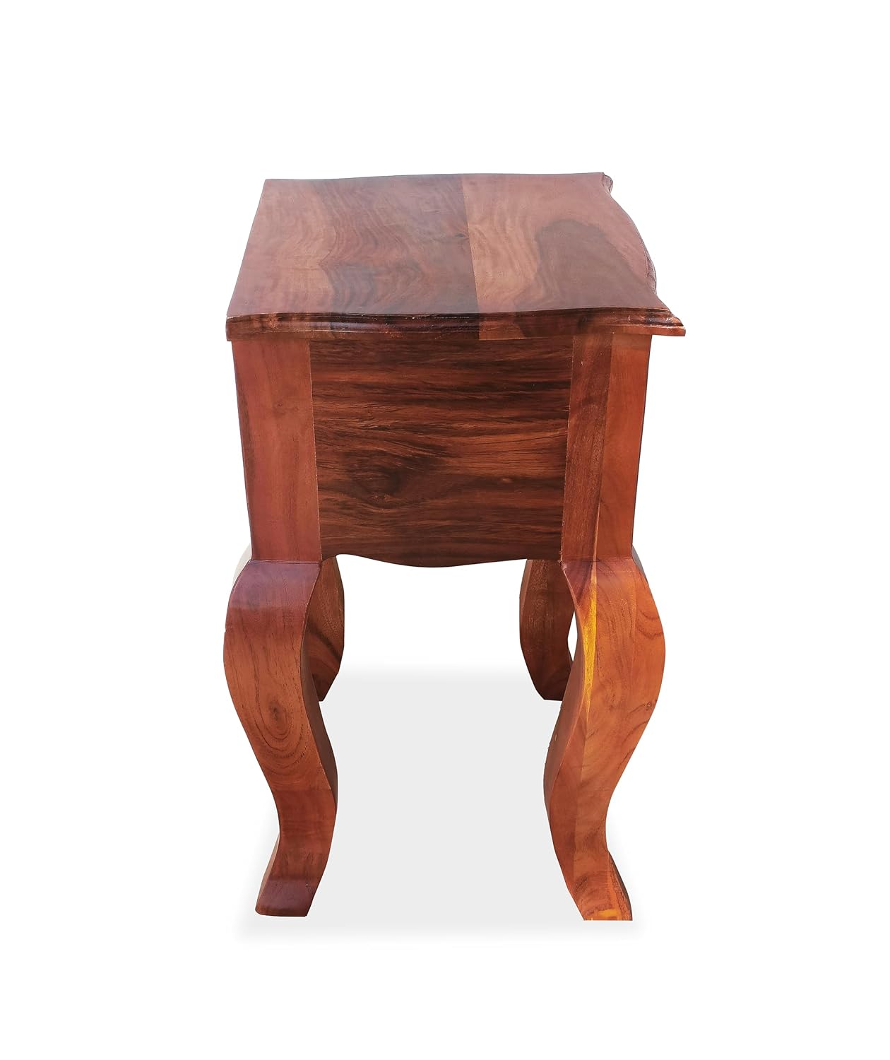 Leego Bedside Table (Light Honey Sheesham)