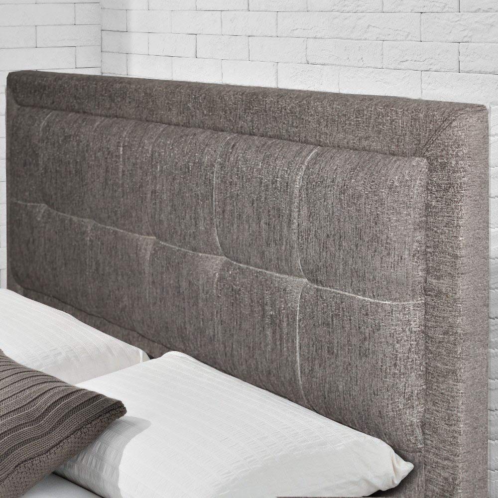 APRODZ Solid Wood Garret Queen Size Bed with Hydraulic Storage for Bedroom | Grey Finish