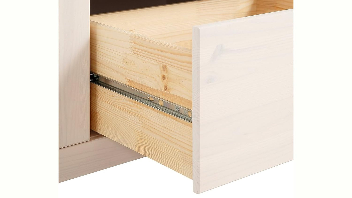 APRODZ Natal Cabinet with 3 Drawer-White