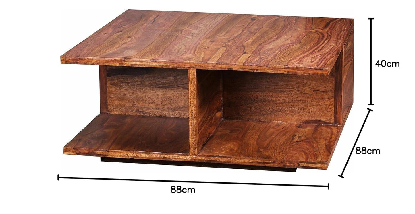 APRODZ Solid Wood Enmore Stylish Coffee Table for Living Room | Center Table for Home