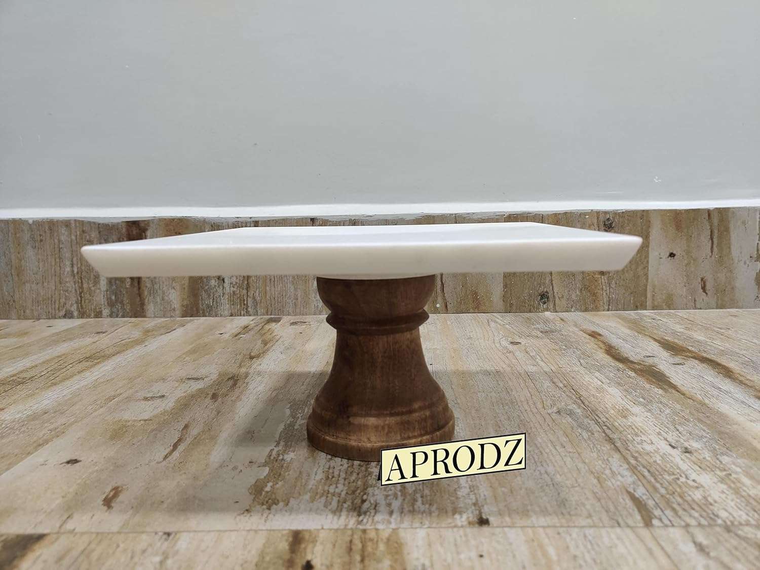 Aprodz Tino Marble Cake Stand | Cake Table | Cupcake Stand Birthdays/Wedding Party