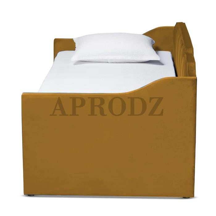 Krease Upholstered Daybed with Trundle Bed