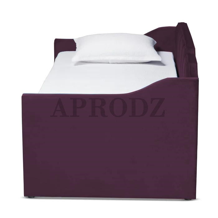 Krease Upholstered Daybed with Trundle Bed