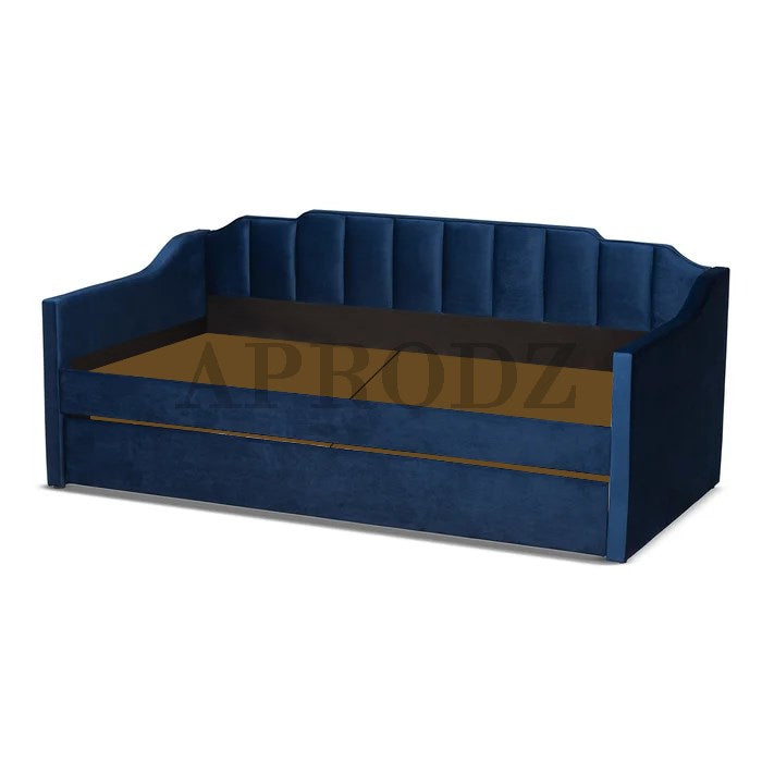 Krease Upholstered Daybed with Trundle Bed