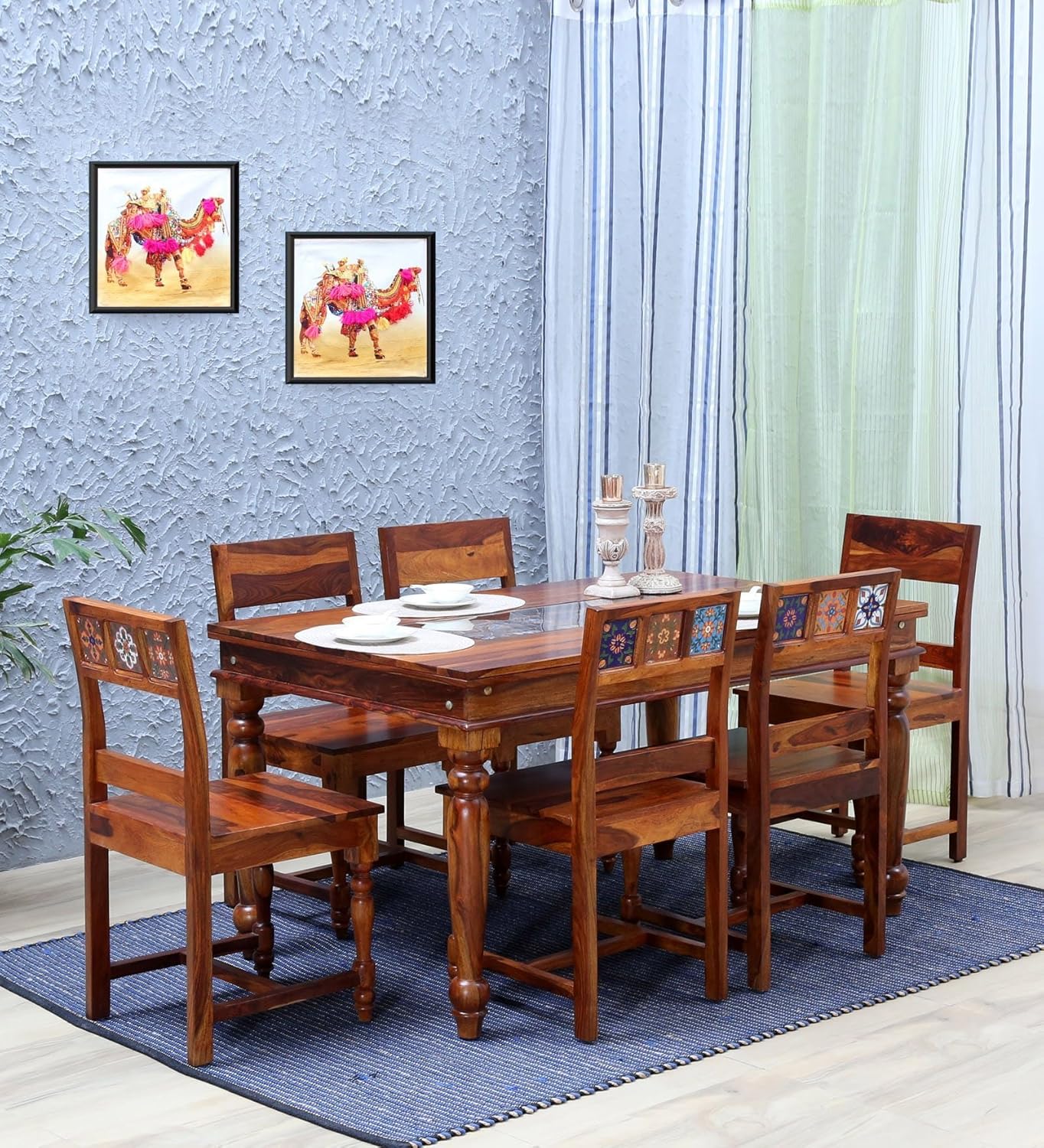 Pensacola Dining Table- Brown
