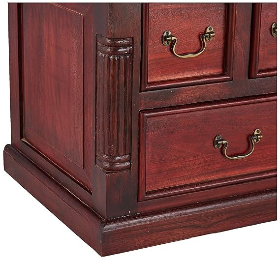 Mango Wood Sulla LED TV Stand Cabinet for Bedroom