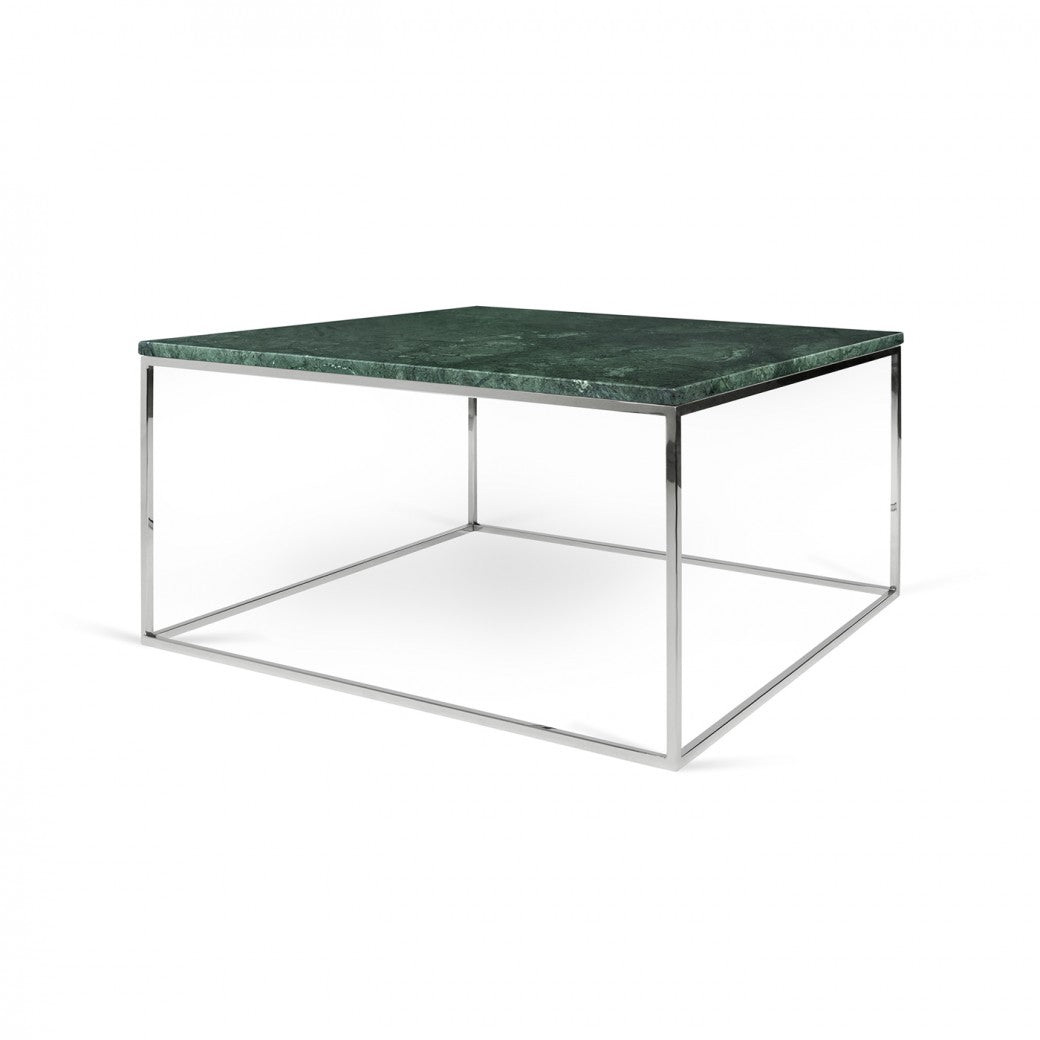Stainless Steel Perlite Square Granite Top Coffee Table for Living Room | Center Table for Home