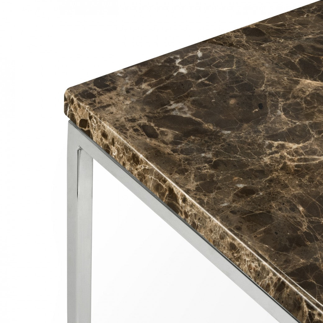 Stainless Steel Perlite Coffee Table for Living Room | Center Table for Home