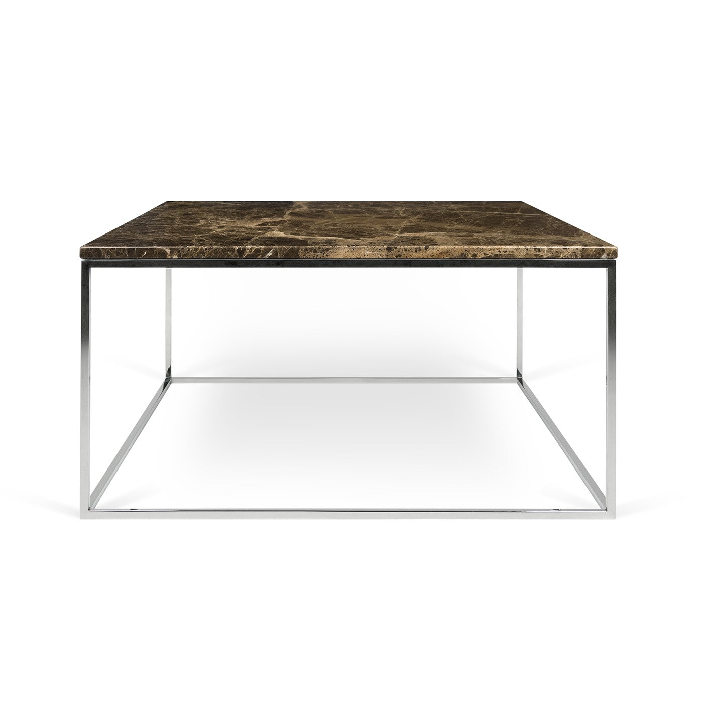 Stainless Steel Perlite Square Granite Top Coffee Table for Living Room | Center Table for Home