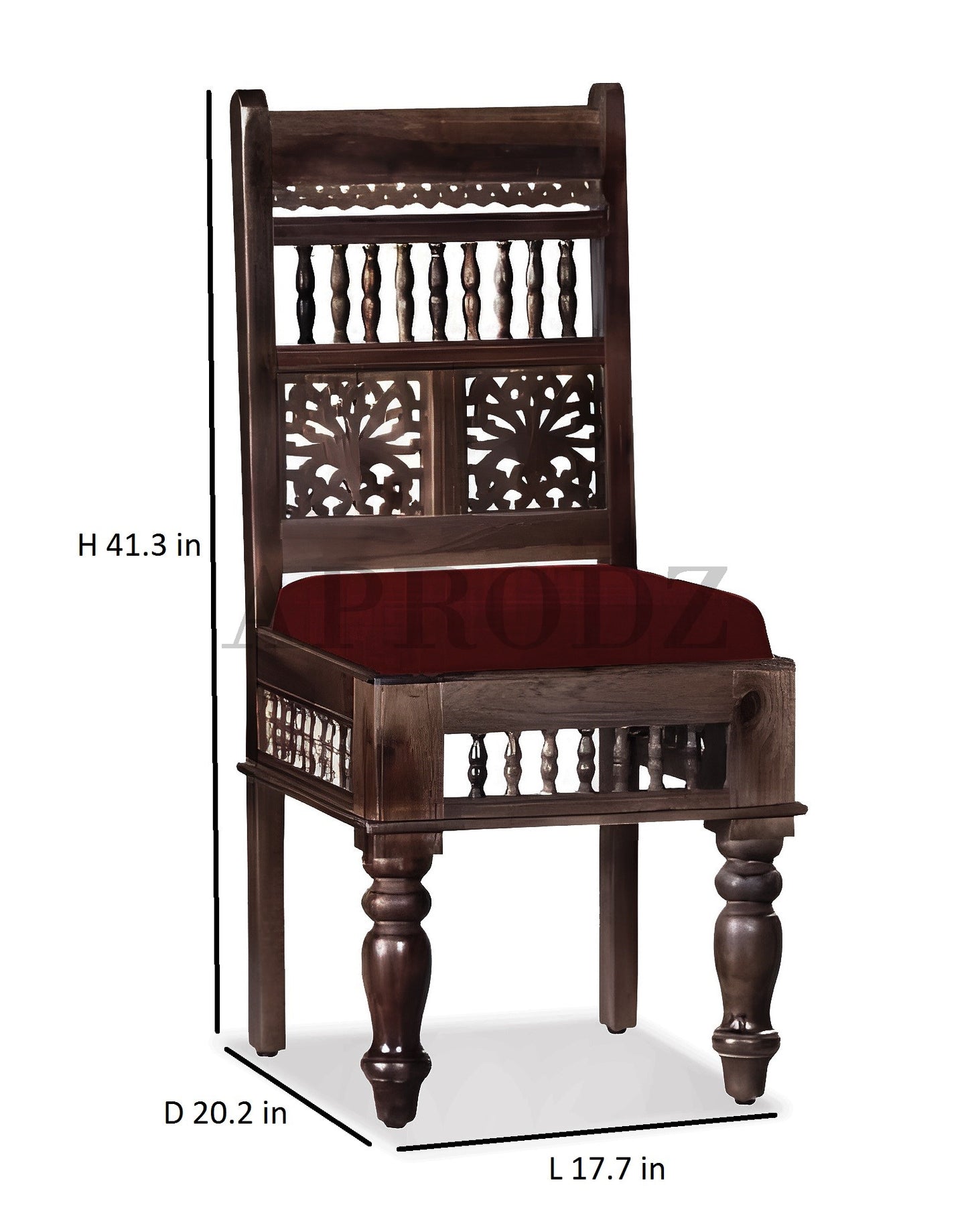 Sheesham Wood Norcross 4 Seater Dining Table Set for Home and Living Rooms| Dining Furniture