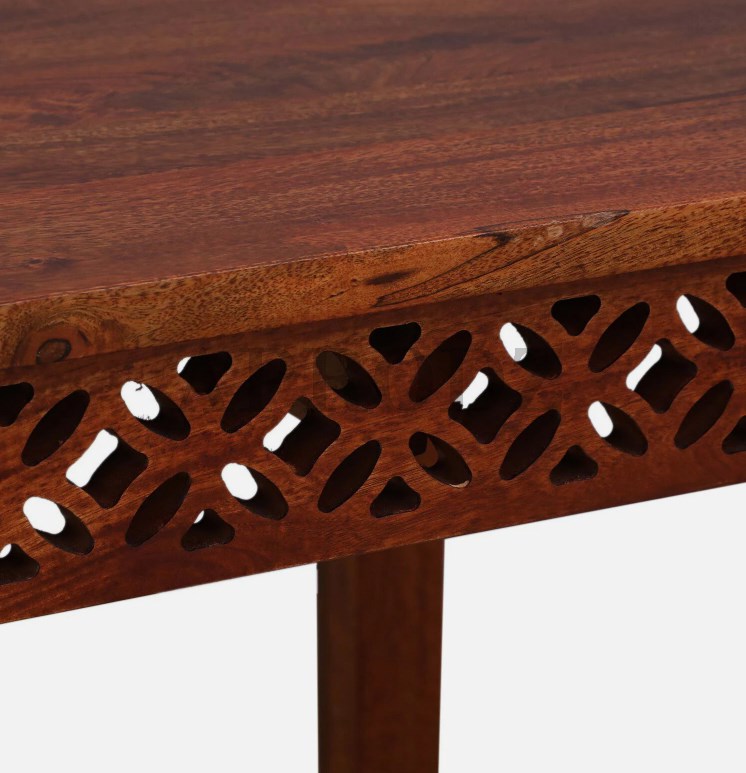 Sheesham Wood Durque 4 Seater Dining Table Set for Home | Dining Furniture