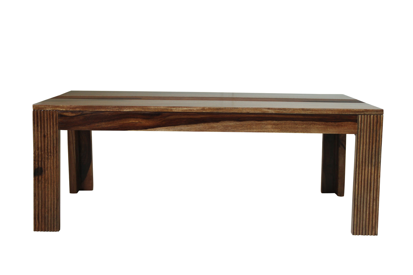 Sheesham Wood Devin Stylish Coffee Table for Living Room | Center Table for Home | Brown Finish