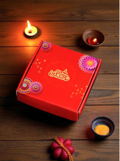 Premium Copper Bottle & Glass Diwali Gift Hamper