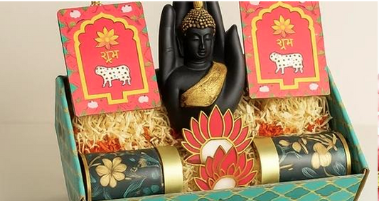 Festive Home Décor Gift Hamper – Spiritual & Elegant