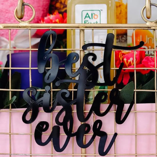 Best Sister Ever – Luxe Rakhi Gift Basket