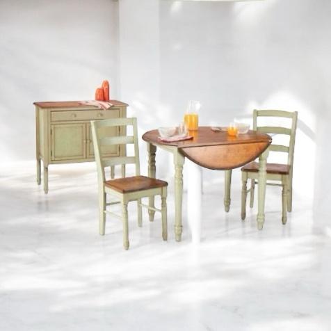 Solid Wood Yellow Bruges Dining Chairs for Living Room | Set of 2 Wooden Chair