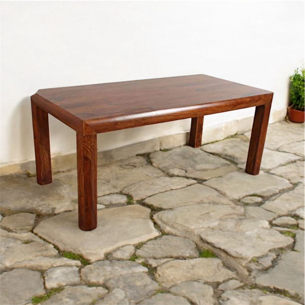 Dubro Dining Table- Brown