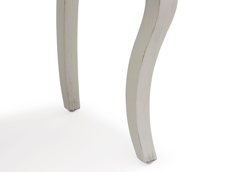 Mango Wood Letava One Drawer Bedside Storage Table for Living Room | White Finish