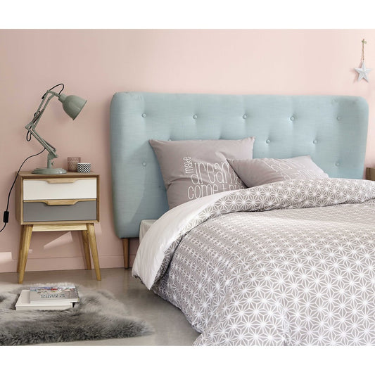 ango Wood Largo Chest Two Drawer Bedside Storage Table for Living Room | Brown Finish