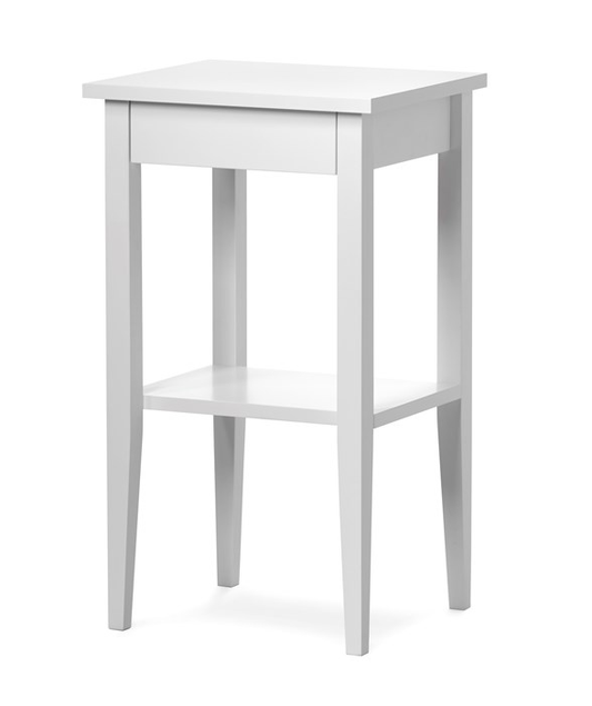 Mango Wood Oyoon Bedside Table for Bedroom Living Room with 1 Drawer End Table