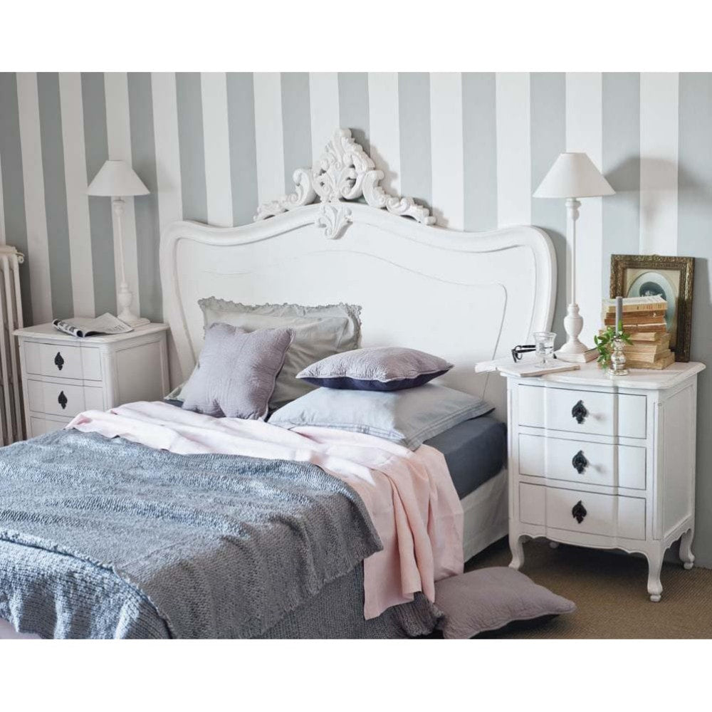 Solid Wood Patita Bedside Storage Table for Living Room