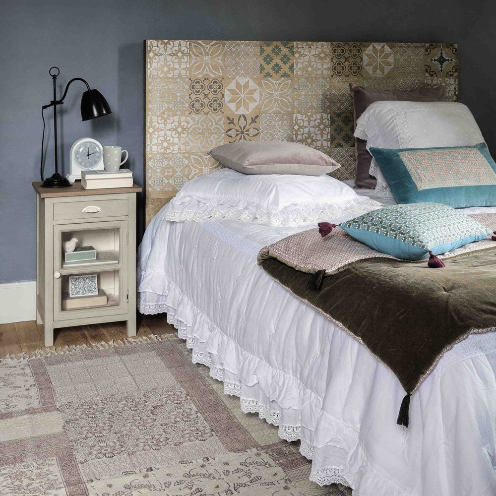 Mango Wood Pisco Bedside Table for Bedroom