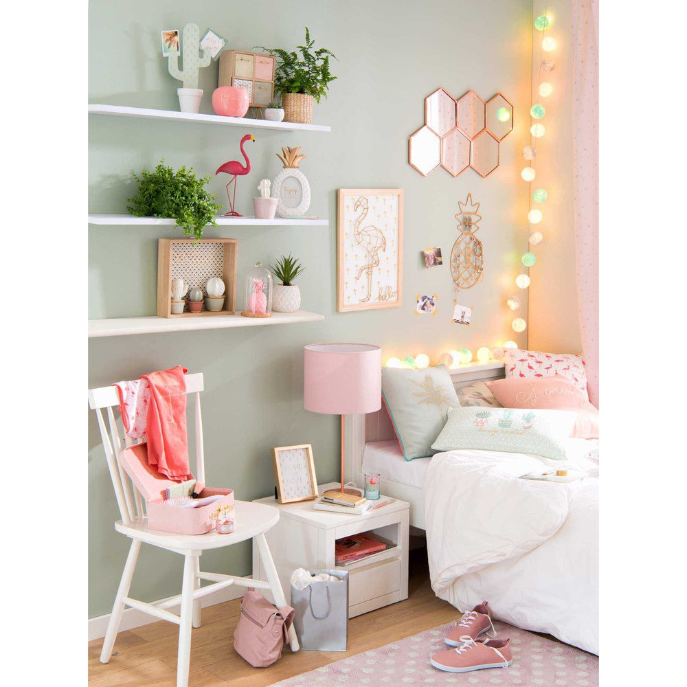 Mango Wood Sechura Bedside Table for Bedroom