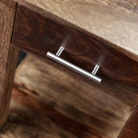 Sheesham Wood Hitmi Bedside Table for Bedroom Living Room with 1 Drawer End Table