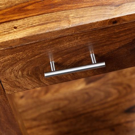 Sheesham Wood Hitmi Bedside Table for Bedroom Living Room with 1 Drawer End Table