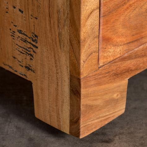 Solid Wood Mary Bedside Storage Table for Living Room