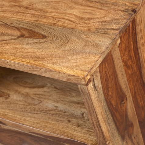 Solid Wood Mary Bedside Storage Table for Living Room