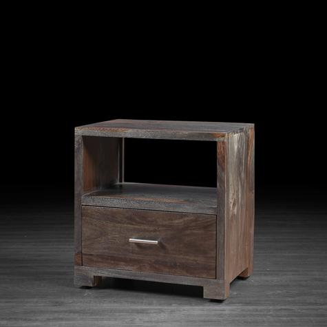 Solid Wood Mary Bedside Storage Table for Living Room